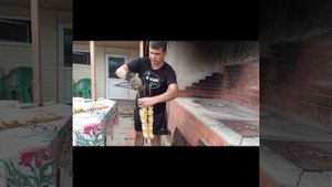 Картошка с салом в тандыре.