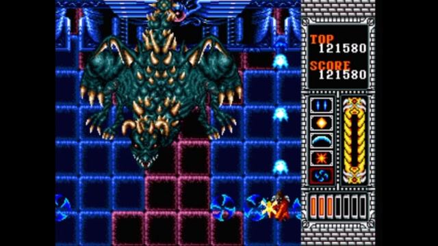 Sega Mega Drive 2 (Smd) 16-bit Elemental Master / Повелитель Стихий Battle with Bosses