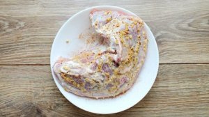 Свиная лопатка запеченная в горчице