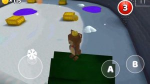 прохождение игры super bear adventure! снежная долина