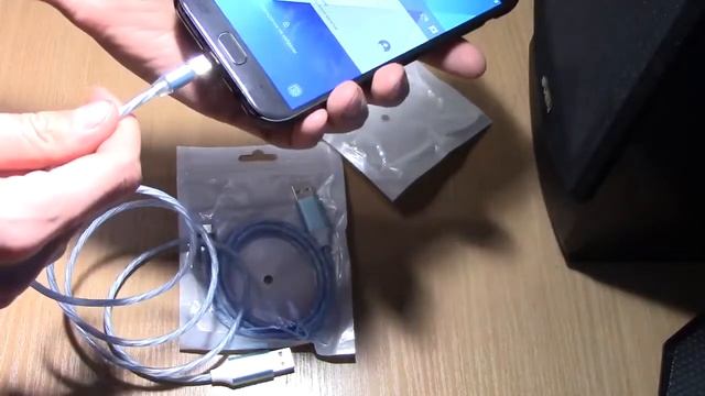 Магнитный Кабель Зарядки Телефона с LED Подсветкой смотреть онлайн