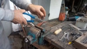 Грейфер для чистки колодца от песка, глины, грязи, из газового баллона