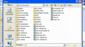 Excel 2003 Tutorial Opening Workbooks Microsoft Training Lesson 2.5