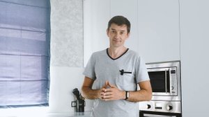 П-образная кухня без верха. Преимущества и особенности.