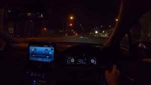 【Test Drive】2021 New TOYOTA AQUA(Prius C) 1.5L HYBRID 4WD(E-Four) - POV Night Drive