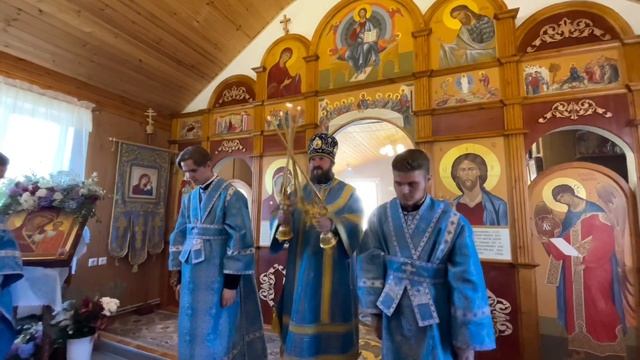 Престольное торжество в храме Казанской иконы Божьей Матери город Любань. смотреть онлайн