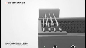 Lavastein Elektrogrill : HEIDEBRENNER modulares System für Gastronomie