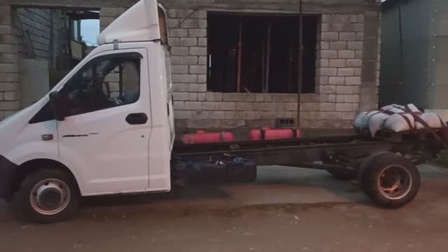 Тонкости при езде на Газели без будки или кузова. смотреть онлайн