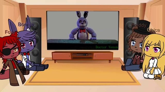 Gacha Video/ Fnaf reacts Fnaf Animatronics in a nutshell/ Special Project смотреть онлайн