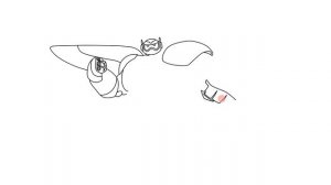 How to draw Baymax from BIG HERO 6 - Как нарисовать Бэймакса Город Героев