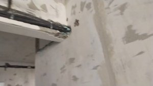 Штробы для кондиционера в бетоне