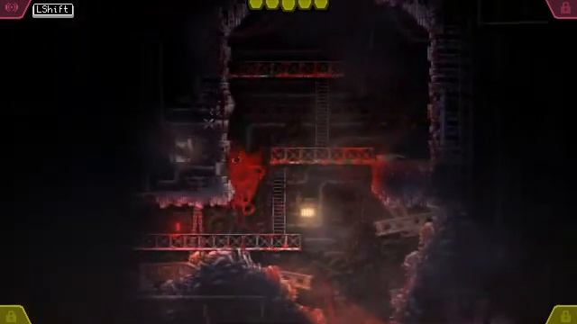 Когда забыл поставить кастрюлю с борщом в холодильник - Прохождение CARRION ч.1 смотреть онлайн