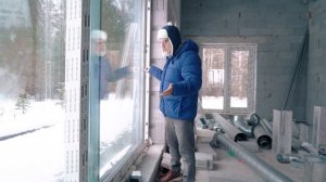 Современная одноэтажная дача. Этапы строительства плоской кровли.