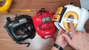 Обзор и Сравнение бамперных боксерских шлемов Pro boxing, Phenom, Cleto reyes.