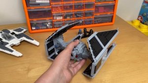 Обзор набора LEGO 75348 Mandalorian Fang Fighter vs TIE Interceptor