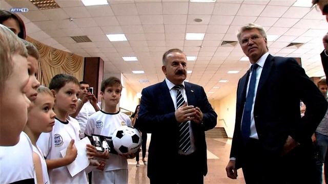 Визит Министра спорта РФ в ДГТУ смотреть онлайн