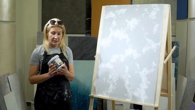 Мастер-класс. Нанесение "Карта мира". Краска VGT "Фактурная", "Венецианская", Восковая эмульсия. смотреть онлайн