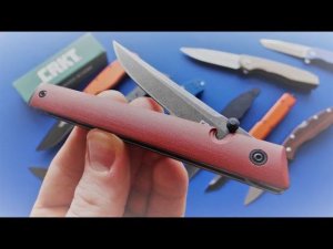 Покупка года по версии журнала Blade Magazine! CRKT CEO Burgundy