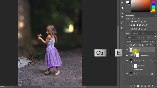 How to Create Natural Blur Background and Bokeh depth Effects смотреть онлайн