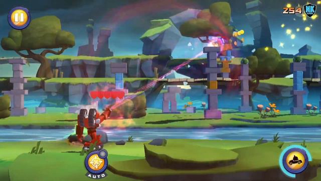 Angry Birds Transformers - Unlocking New Character Warpath смотреть онлайн