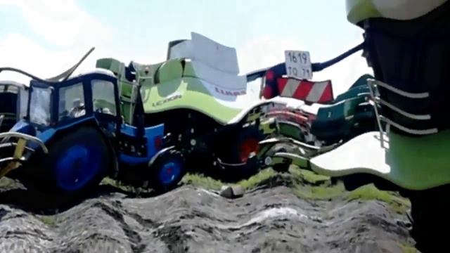 Подготовка к уборке урожая 2016. Ремонт комбайнов. смотреть онлайн