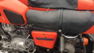 Робота Иж Планеты 5 на карбюраторе PVK 32