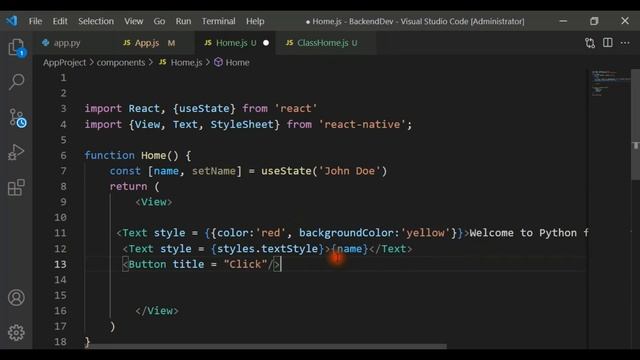 Build Mobile Apps with Python Backend & React Native смотреть онлайн