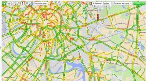 Пробки на Яндекс.Картах (5/10)