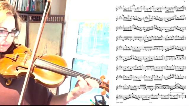 Kreutzer Etude #8 Kim Kaloyanides Kennedy, violin смотреть онлайн
