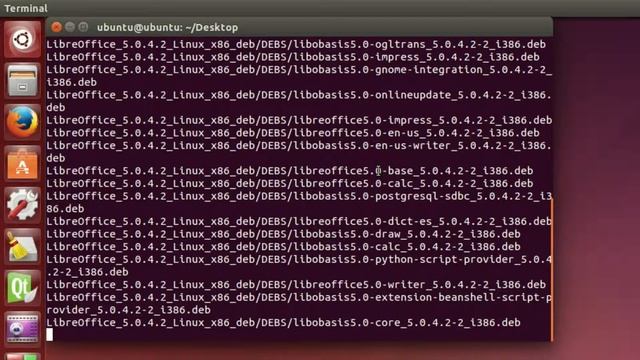 DESCARGAR E INSTALAR LIBREOFFICE 5.0.4 - UBUNTU LINUX-2016 смотреть онлайн