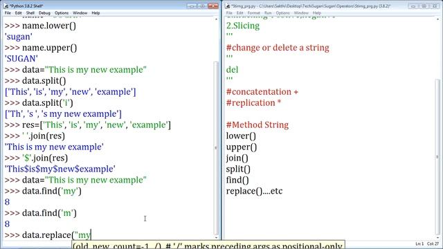 #09 | Python Tutorial for Beginners | Strings in python(part 2) -Tamil | தமிழில்