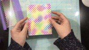 Neon Glitz Glitter Gel Birthday Cards with Rina K. Designs