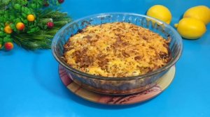Ленивый ужин для всей семьи. Рецепт из лаваша. Вкусно - пальчики оближешь. Блюдо из фарша