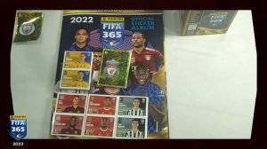 ALBUM FIFA 365 2022 (APERTURA 25 SOBRES Y AVANCE DE ALBUM PEGADO)