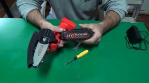 Пила аккумуляторная мини-цепная ("Китай" против "Германии") Comparison of Stihl GTA 26 and Chinese