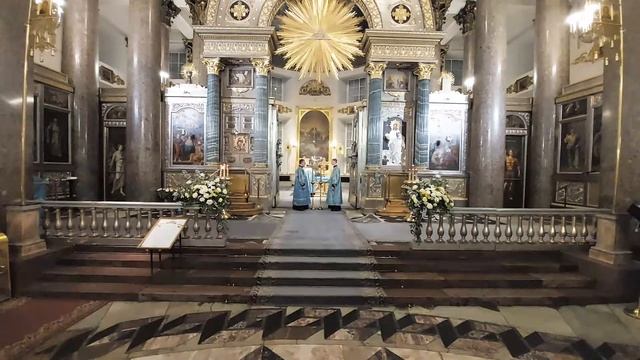 Всенощное бдение в Казанском кафедральном соборе накануне Недели о блудном сыне смотреть онлайн