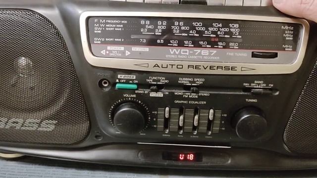 SHARP WQ-767 USB/mSD/Bluetooth/Remote control/POWER BANK. смотреть онлайн