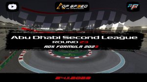 AOS Formula 2023 / rFactor2 / Abu Dhabi Test Race