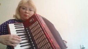 Калинка-малинка на аккордеоне