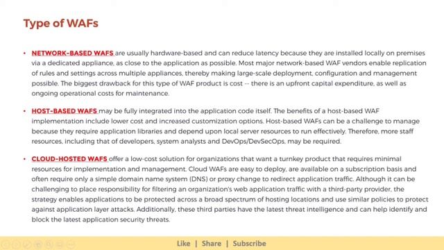 Web Application Firewall Tutorial |  WAF types, Architecture, Working | Akamai F5 Barracuda