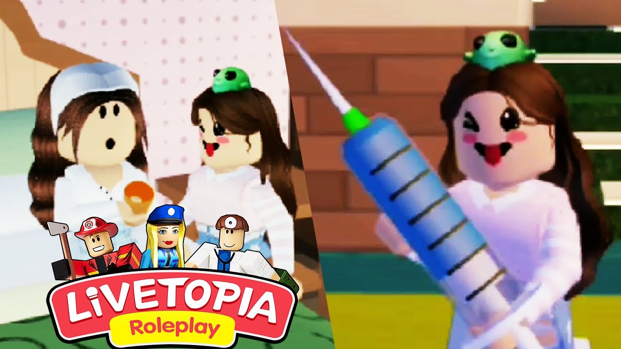 ROBLOX LIVETOPIA 😉 Лавинья решила вылечить подругу в Роблокс Лайвтопия #лавиния #роблокс #roblox