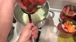 Помидоры с петрушкой на зиму. Будете кушать банками  эпизод №1533