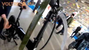 Электровелосипед Фэтбайк Eltreco insider складной 48v 500w Новинка Велопарк 2019 Обзор Voltreco.ru