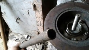 Минитрактор мтз 132н,каток для культиватора.ч.1-ая