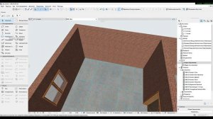 Как быстро строить 2 этаж дома в Archicad?
