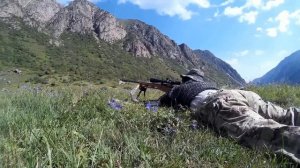 Охота на сурка. Охота в горах Кыргызстана. 2018г. 17+