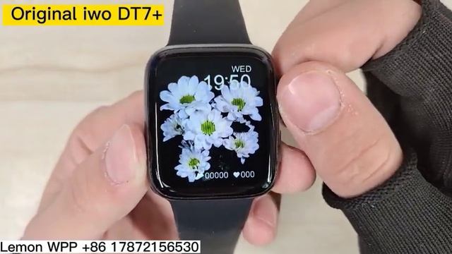 DT7+ smart watch.Also called DT7 Plus watch, Has NFC Function смотреть онлайн