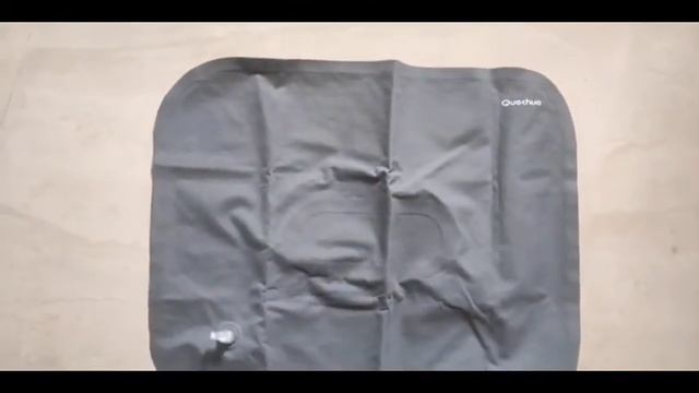 QUECHUA ARPENAZ 20° sleeping bag and QUECHUA camping air pillow | From DECATHLON смотреть онлайн