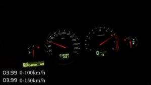 Volvo XC90 2.5 Чип VS Сток Разгон