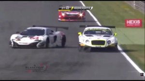 2015 Blancpain GT жуткая авария в Монце